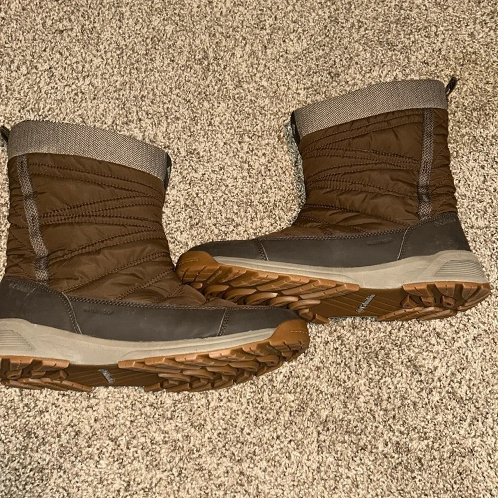 Columbia Brown and Tan Women's Winter Boots